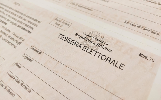 Opzione di voto in Italia per gli elettori residenti all'estero