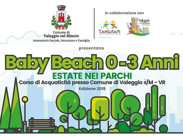 Baby Beach per bambini 0-3 anni dal 3 luglio al 10 agosto